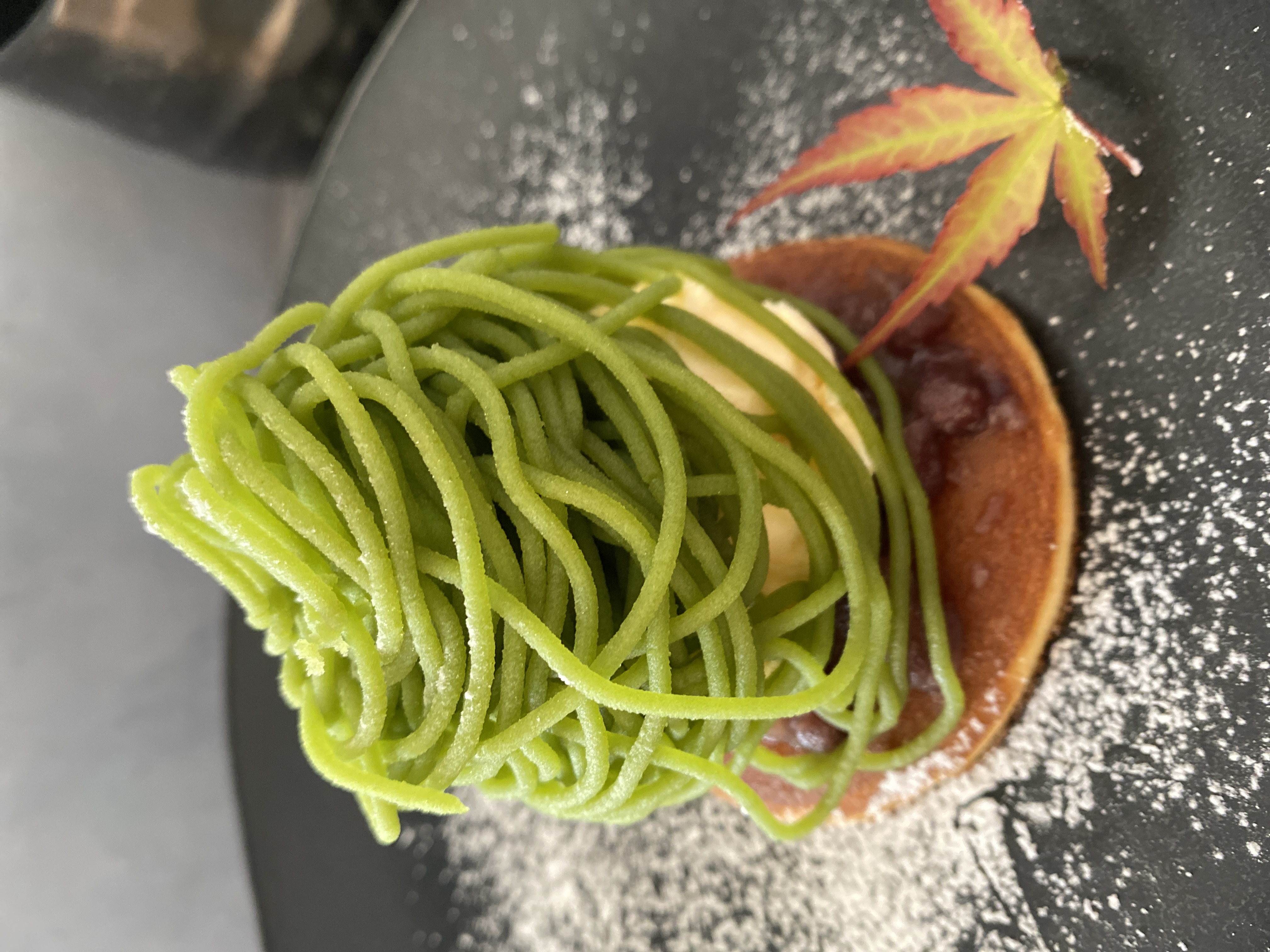 抹茶モンブラン【カフェメニュー】